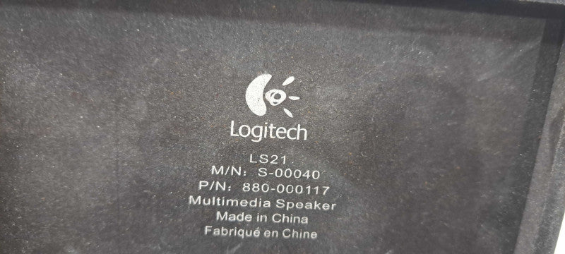 Logitech LS21 2.1 PC Stereo Speaker System | SEE