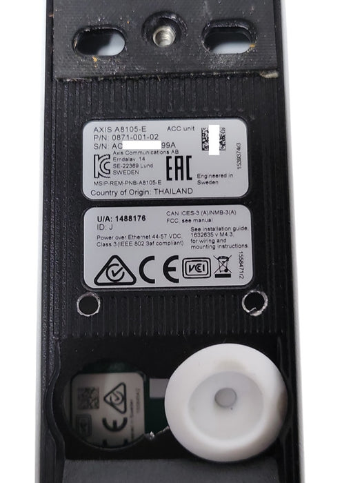 Axis A8105-E Network Video Door Station, READ _