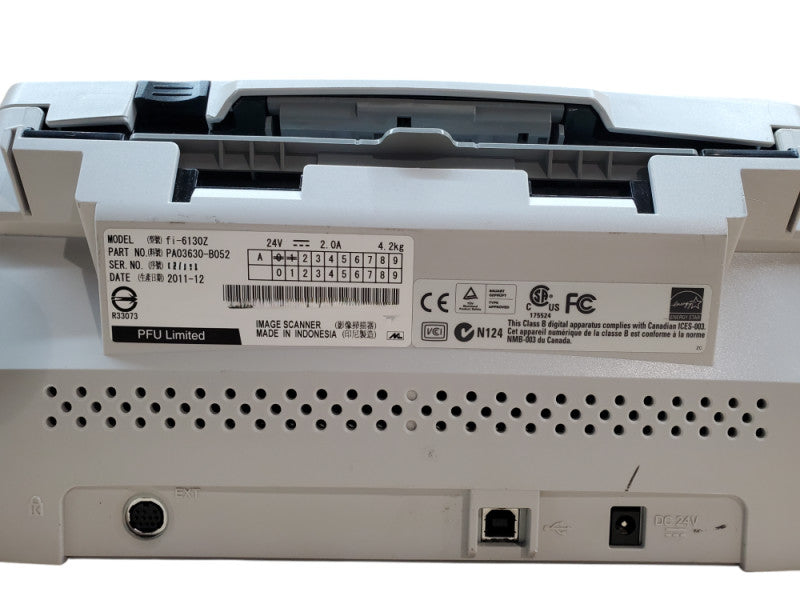 Fujitsu Fi-6130z Document Scanner | PA03630-B052 | *READ*