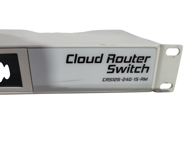 MikroTik Cloud Router Switch CRS125-24G-15-RM Port Ethernet Switch !