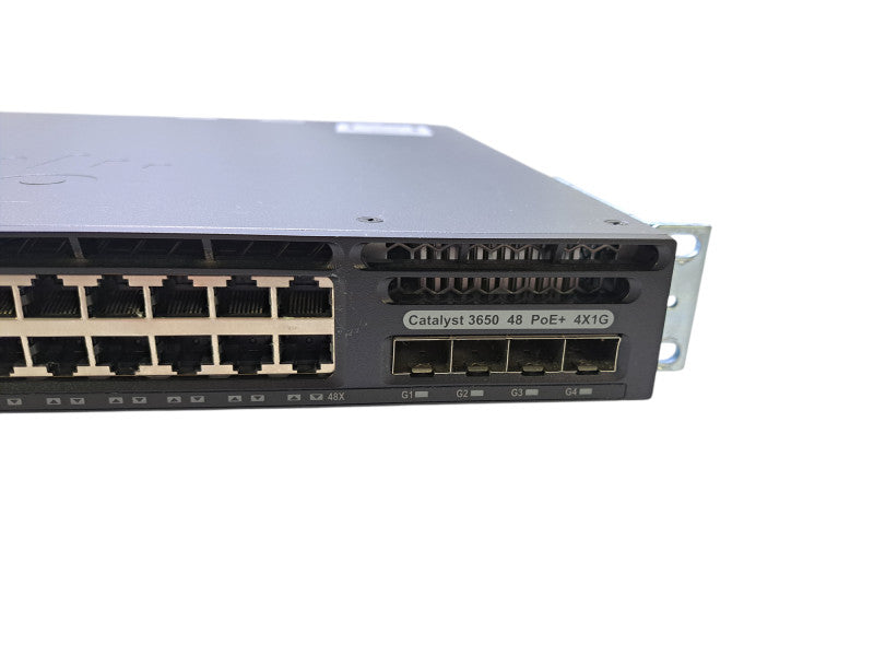 Cisco WS-C3650-48PS-S V04 | 48-Port Gigabit PoE+ Managed Switch 4x 1G SFP
