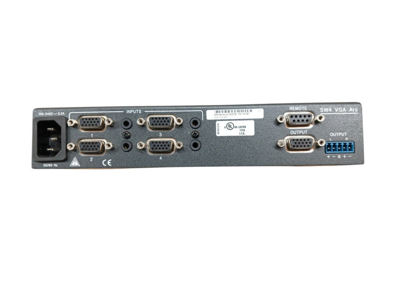 Extron SW VGA/Ars VGA/Audio Switcher