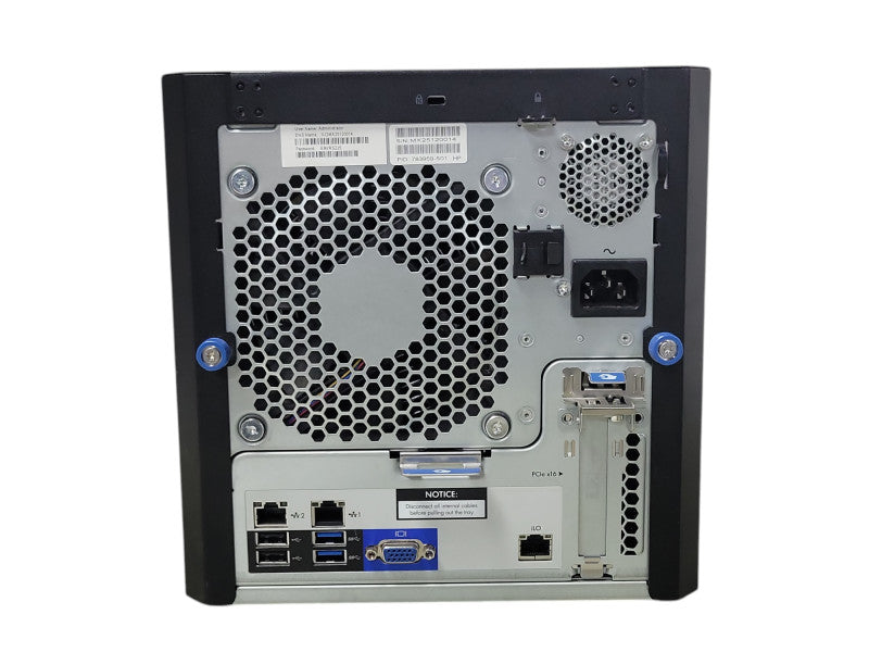 HP ProLiant MicroServer Gen8 Xeon E3-1220Lv2 2.30GHz 16GB RAM B120i 3.5" _