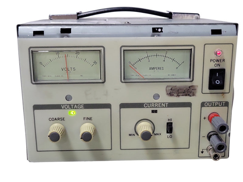 Circuit test electronics PS3030 30V 3 Amp regulated DC Power supply, READ _