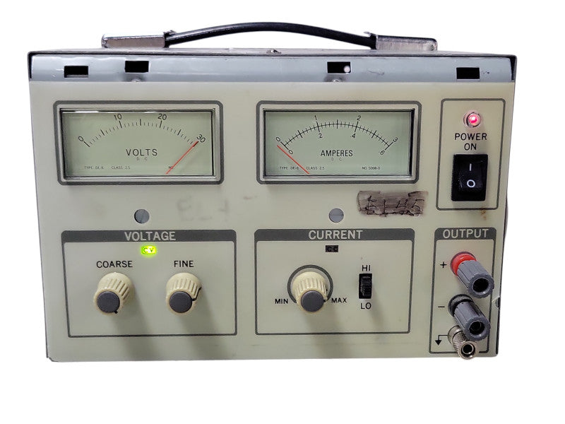 Circuit test electronics PS3030 30V 3 Amp regulated DC Power supply, READ _