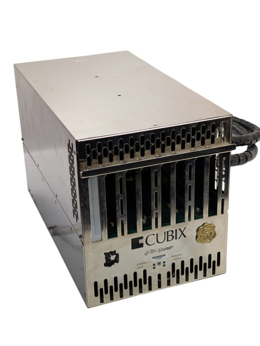 CUBIX GPU-Xpander 4x GPU Slots 8x 8 pin PCIe Power External PCIe Cable READ -