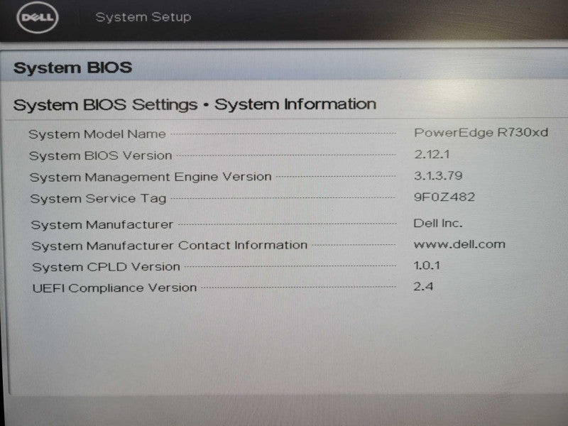 Dell R730xd 24x 2.5" | 1x Xeon E5-2623 v3 @3.00GHz, 32GB DDR4, H730 Mini !