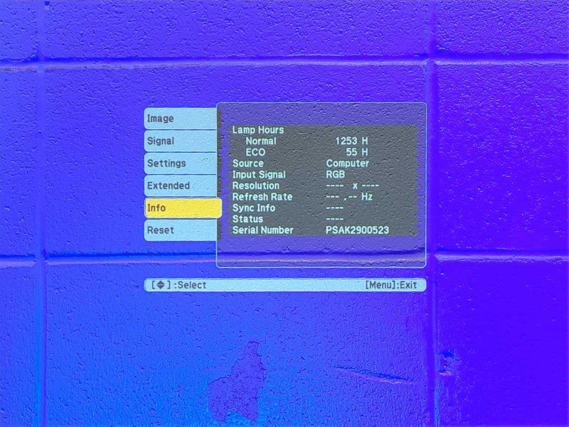 Epson EX5210 3LCD H429A Projector
