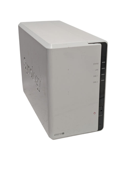 Synology DS218j NAS with 3TB HDDs installed  -