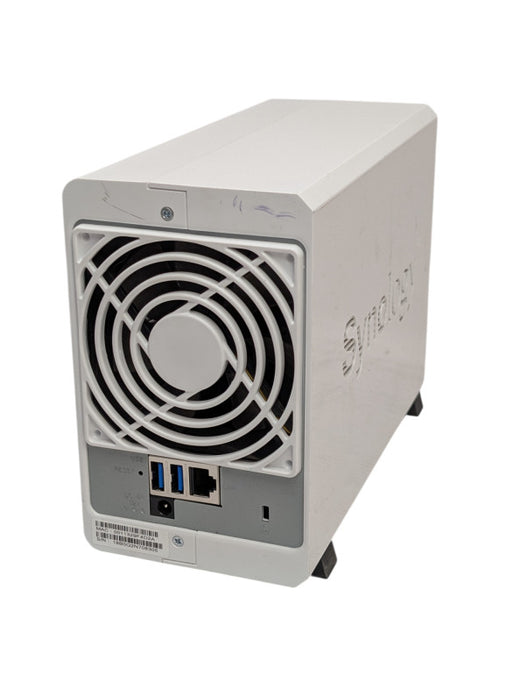 Synology DS218j NAS with 3TB HDDs installed  -