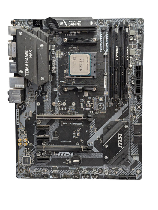 MSI B450 Tomohawk MAX AMD Ryzen 5 PRO 3400GE 16GB RAM Combo  -