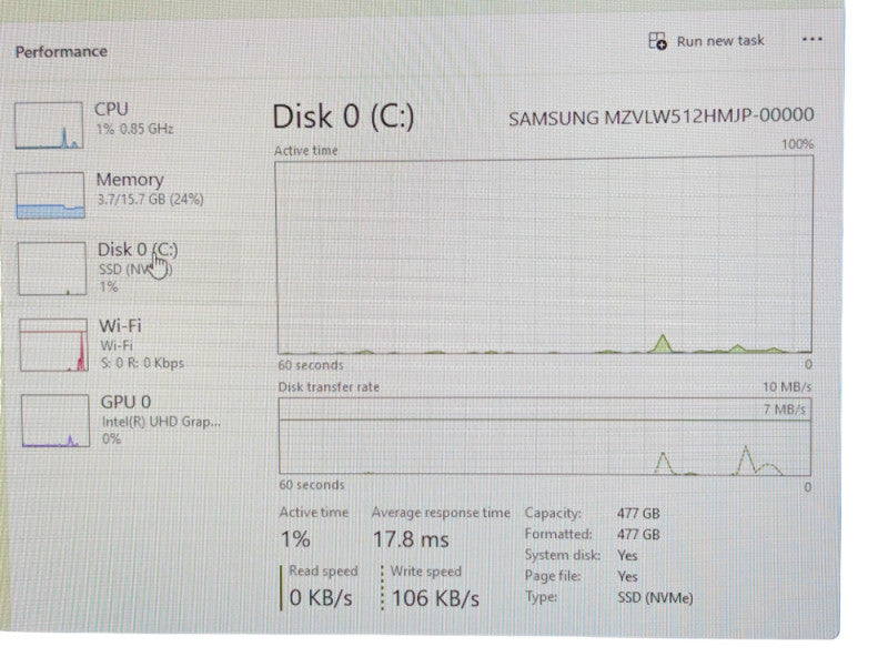 DELL OptiPlex 5080 micro Intel Core i7-10700T 16GB RAM & 512GB NVMe READ  -