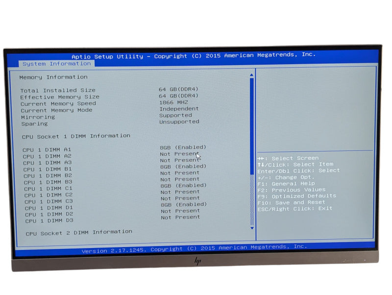 Lenovo ThinkServer RD550 1U Server 2x Intel Xeon E5-2630 v3 64GB RAM  -