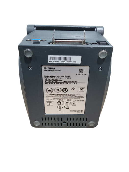 Zebra GX420d Barcode Label Printer
