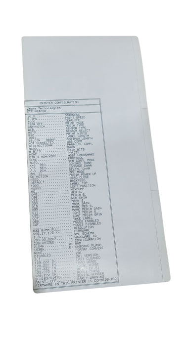 Zebra GX420d Barcode Label Printer