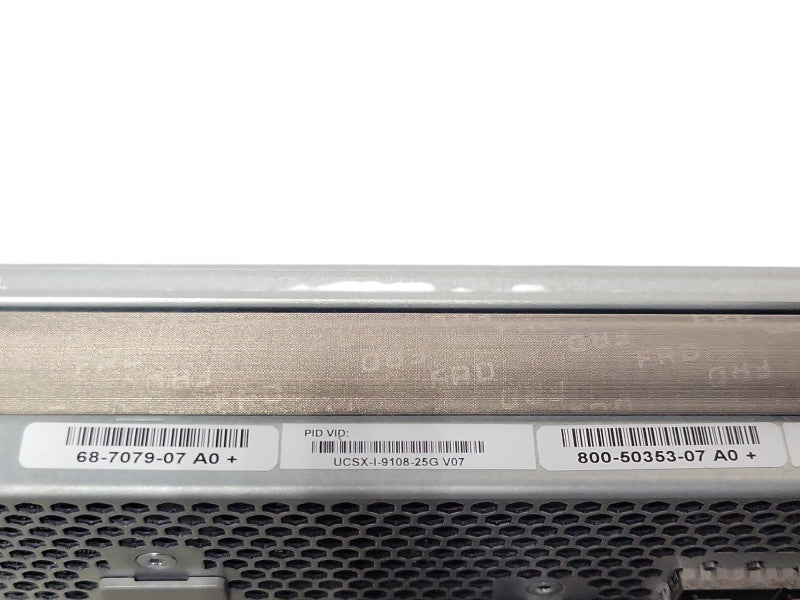 Cisco UCSX-I-9108-25G 25G Intelligent Fabric Module for 9508 Chassis, READ _