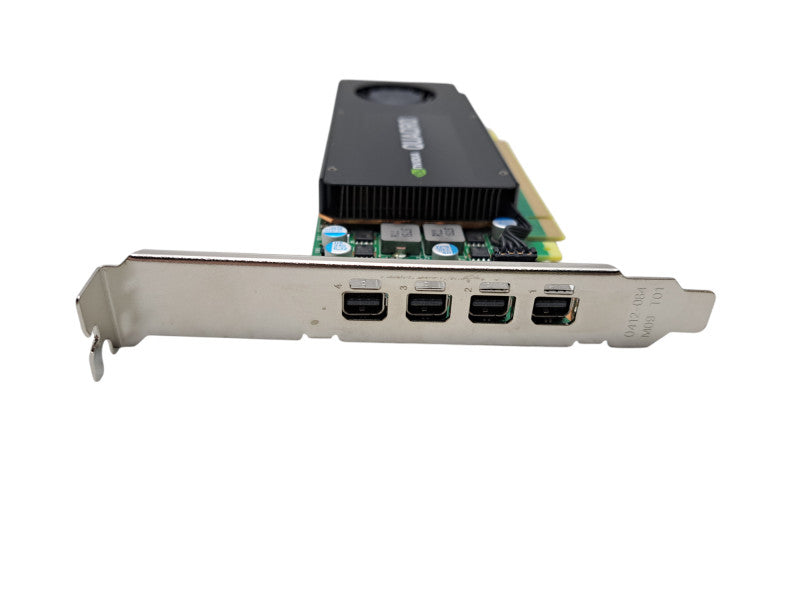 NVIDIA Quadro K1200 4GB GDDR5 Graphics Card | 4x Mini DP