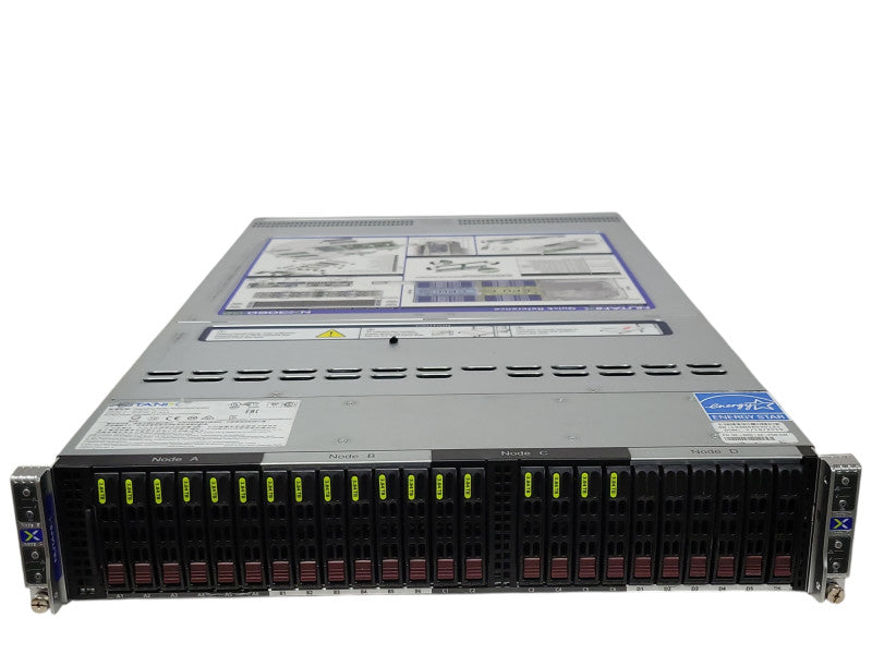 Nutanix NX-3060-G6 2U 3-Node Server w/ 6x Xeon Gold 6138, 192GB DDR4 2x PSU _