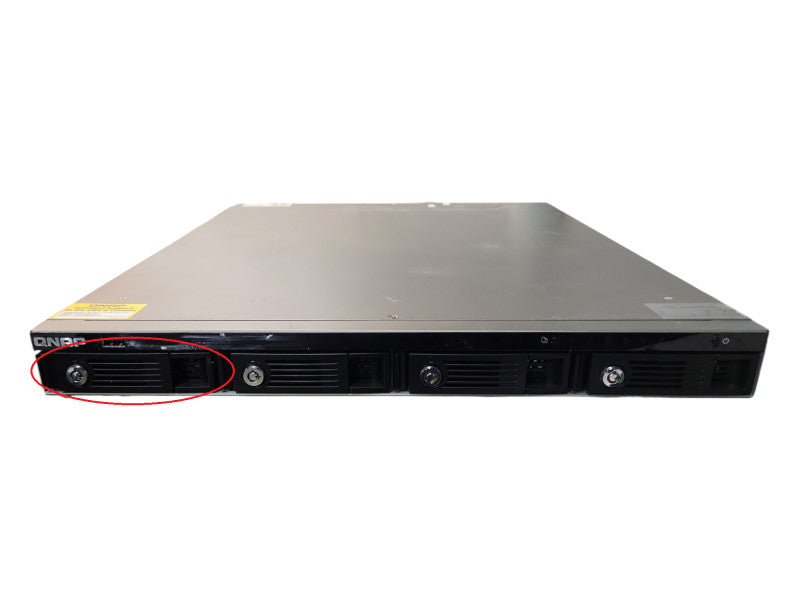QNAP TS-469U-RP 1U 4 Bay NAS, 4x 4TB HDDs, READ