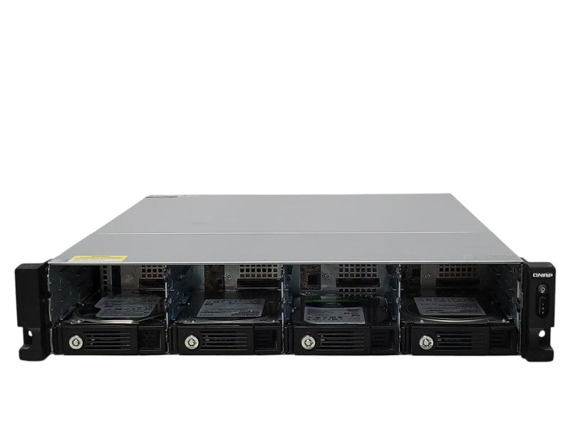 QNAP TS-1269U-RP 12 BAY NAS with 4x 2TB Hard drives _