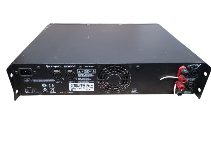 Crown 2-Channel Power Amplifier XLS 202 *READ*