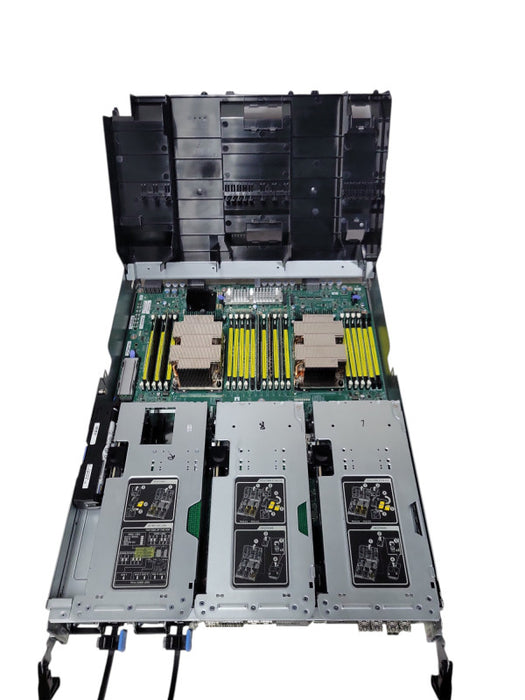 NetApp NAF-1901 Disk storage w/ 2x 111-04198+B2 controllers, 4x PSU, READ _