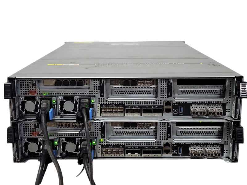 NetApp NAF-1901 Disk storage w/ 2x 111-04198+B2 controllers, 4x PSU, READ _