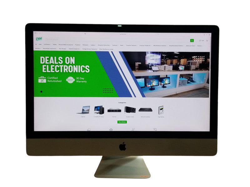 Apple iMac 27" Retina 5K 2015|i5-6500 CPU|8GB RAM|1TB HDD