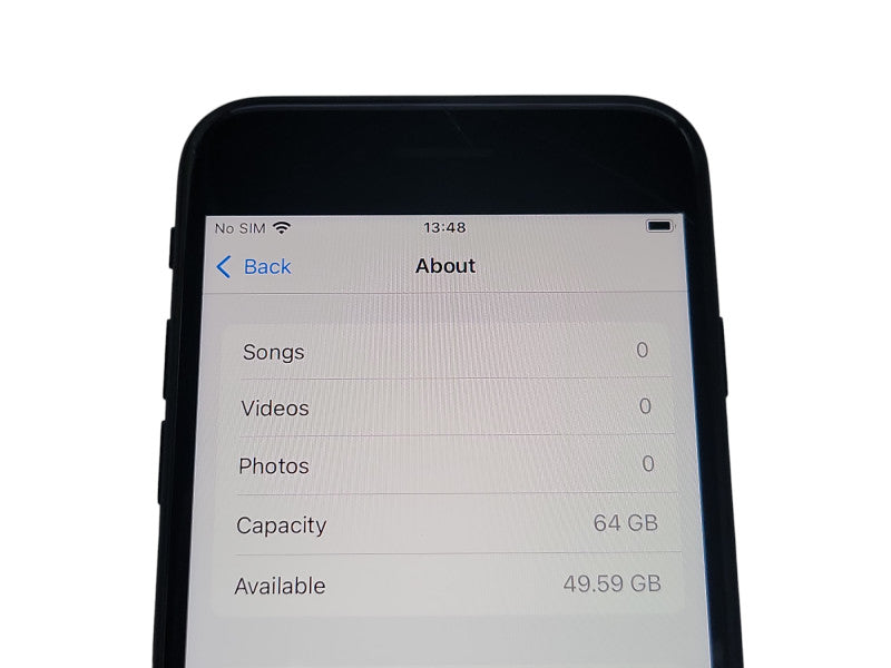 Apple iPhone SE 3 - 64GB - Space Gray [A2595] (
