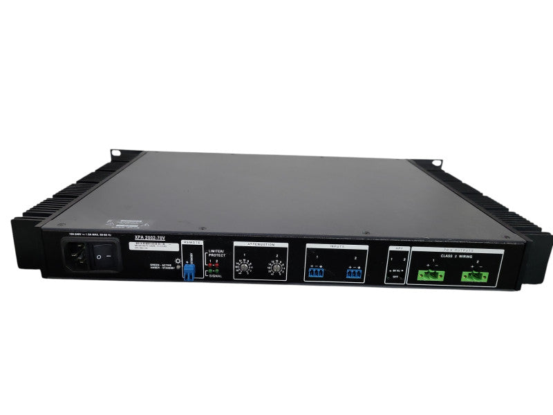 Extron XPA 2002-70V Two 200W Channel Rack Mount Xtra Power Amplifier READ !