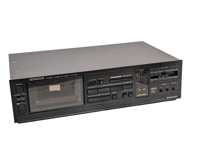 Kenwood Stereo Cassette Deck KX -75R READ  -