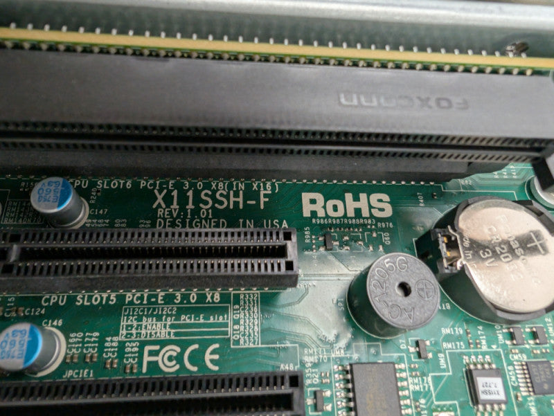 Supermicro 813M-3 CSE-813M X11SSH-F Intel Xeon E3-1220 v6 16GB RAM  -