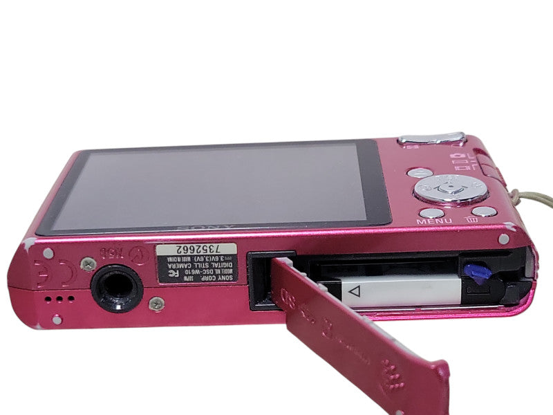 Sony Cyber-Shot DSC-W610 14.1MP Compact Digital Camera, No SD Card, READ _