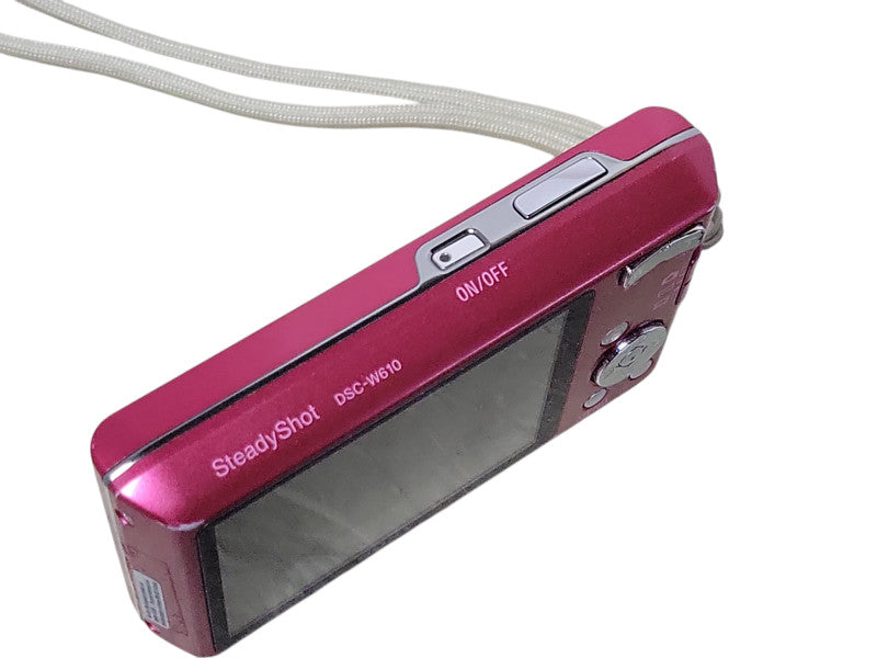 Sony Cyber-Shot DSC-W610 14.1MP Compact Digital Camera, No SD Card, READ _
