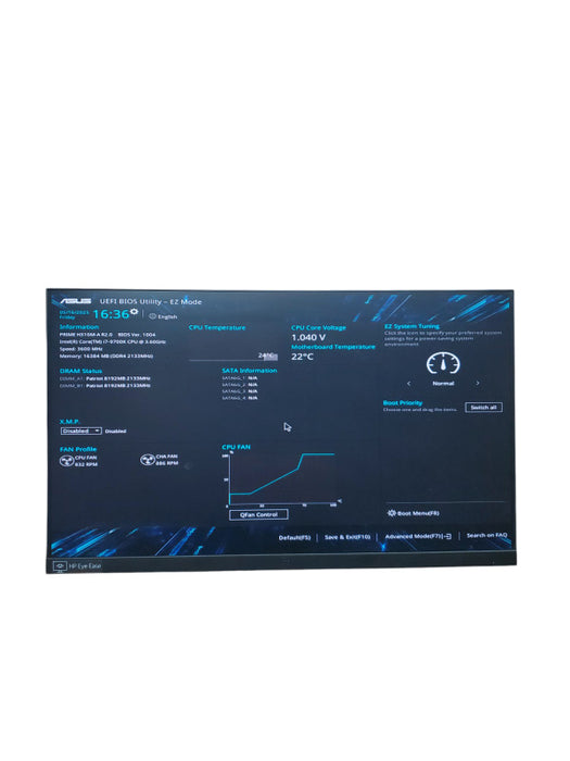 Custom PC PRIME H310M-A i7-9700@3.60GHz 16GB DDR4 NO-HDD/SSD  Q