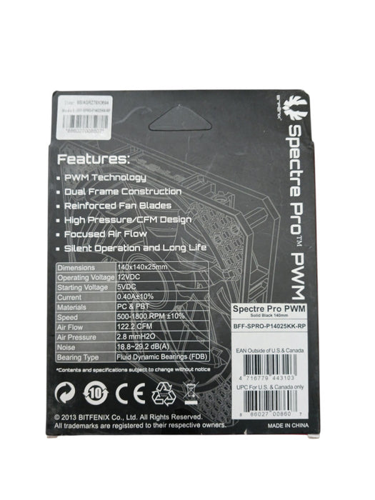 Spectre Pro PWM 140mm Fan