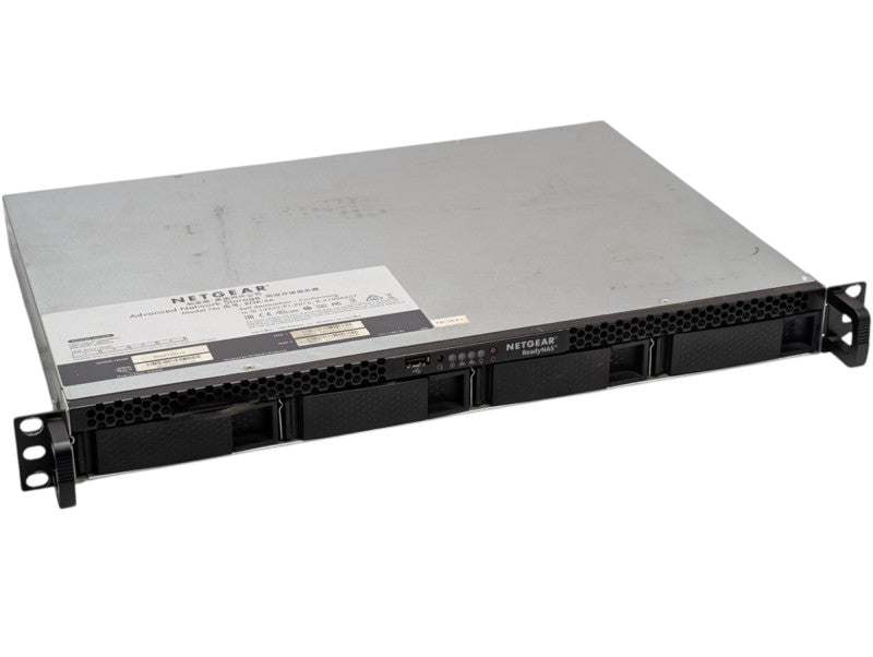 NETGEAR ReadyNAS RNR-4A RN2120v2 4 Bay 1U NAS with 4x 2TB HDDs -