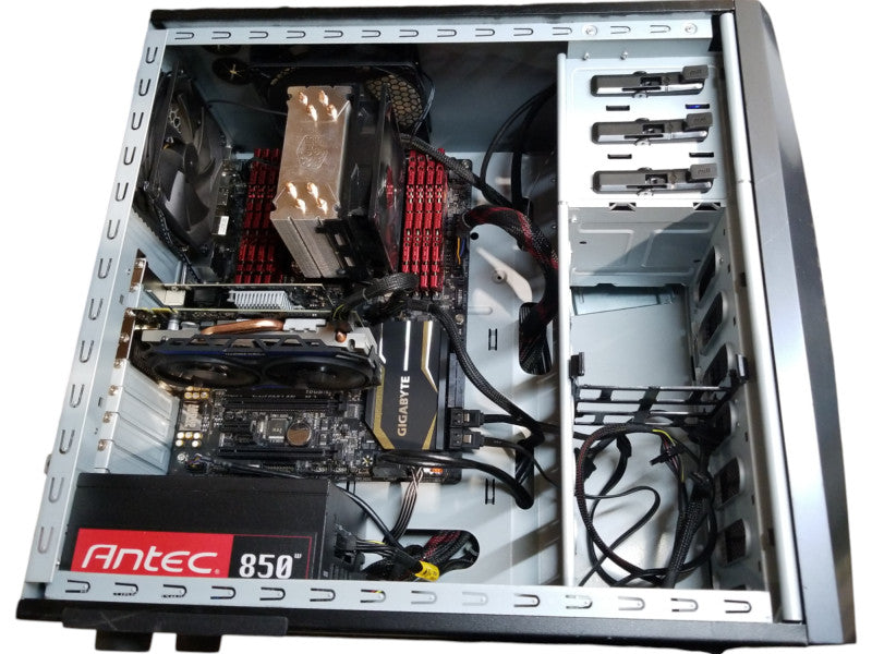 Custom Tower With GA-X99-SLI, Intel i7-5820K CPU - 64GB RAM - NO HDD
