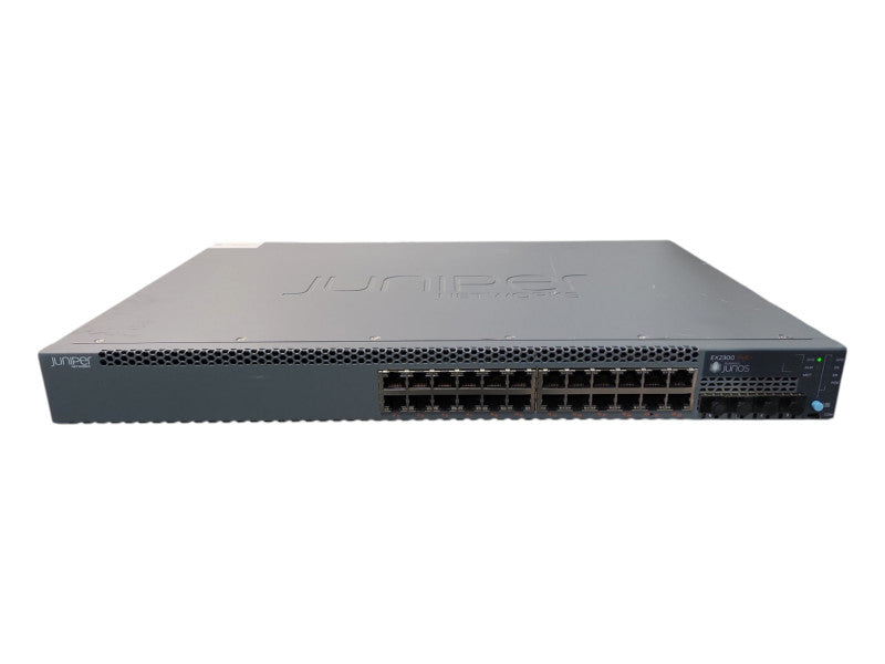 Juniper EX2300-24P, 24-Port Gigabit PoE 4x 1/10G SFP+ Managed Switch, READ