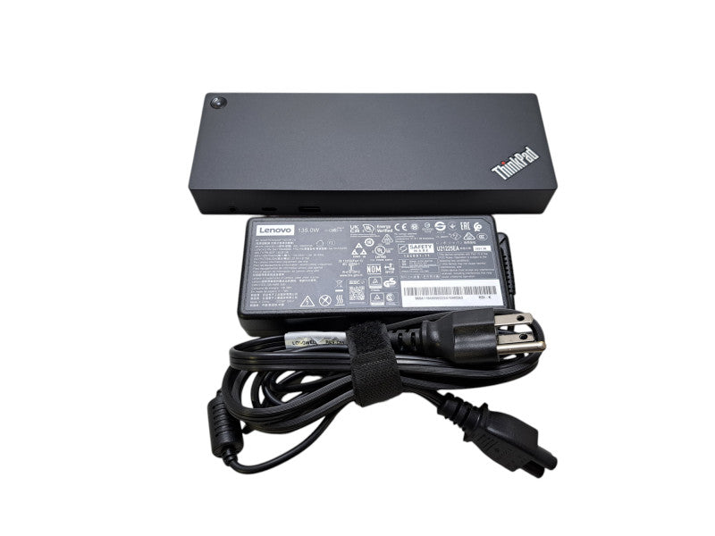 Lenovo ThinkPad Thunderbolt 3 Docking Station w/ 135W Power Adapter