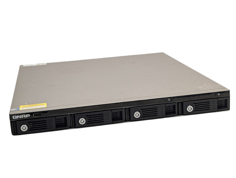 QNAP TS-469U-RP 4 Bay NAS with 2x 6TB HDDs installed  -