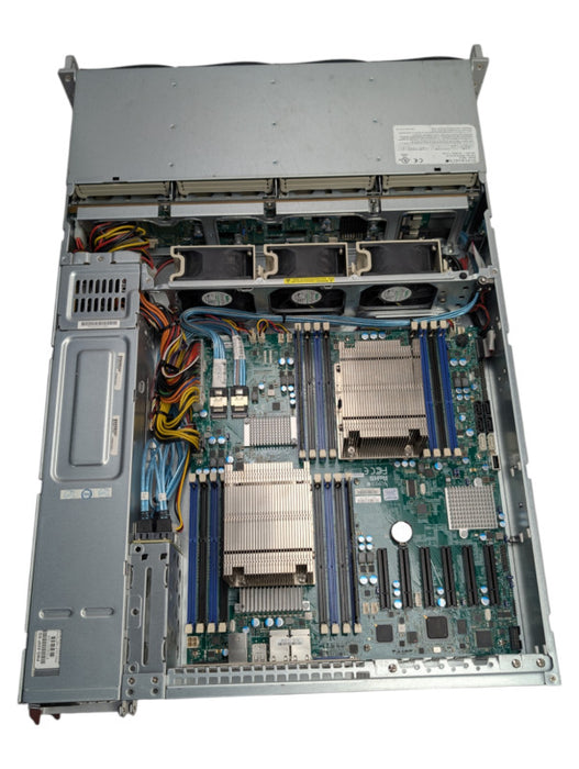 Supermicro CSE-826 X9DRD-7LN4F-JBOD 2x Intel Xeon E5-2620 v2 32GB RAM  -