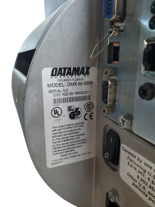 Datamax M-Class DMX M-4208 Thermal Label Printer *READ*