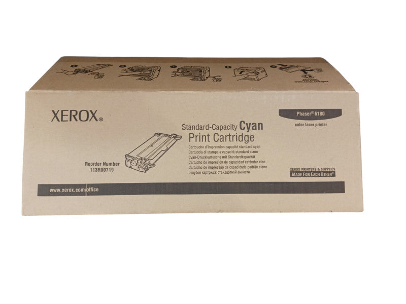 Xerox Phaser 6180 Cyan Print Cartridge - 113R00719