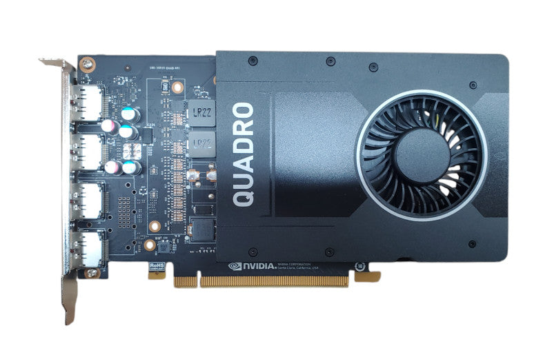 NVIDIA Quadro P2000 5GB GDDR5 Graphics Card - 4x DisplayPort