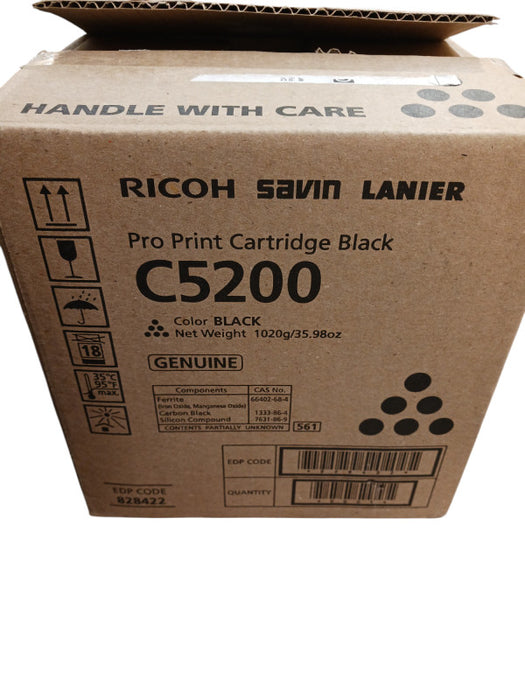 Genuine Ricoh C5200 828422 Black Toner Cartridge