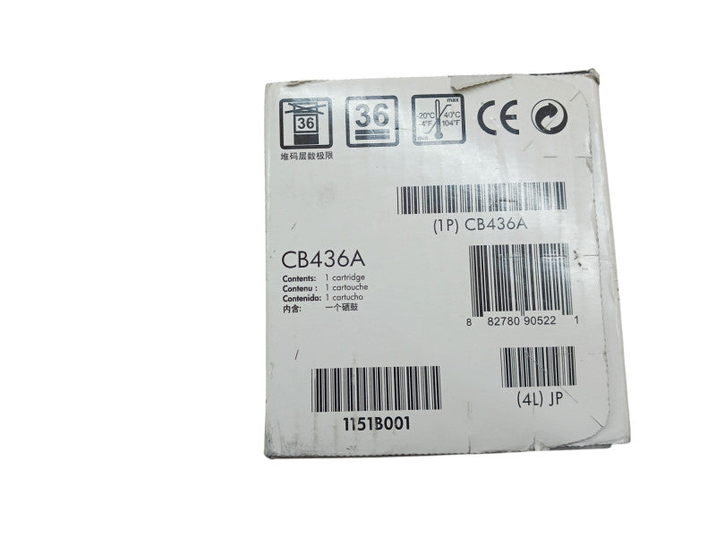 Genuine HP 36A LaserJet Black Toner Cartridge CB436A