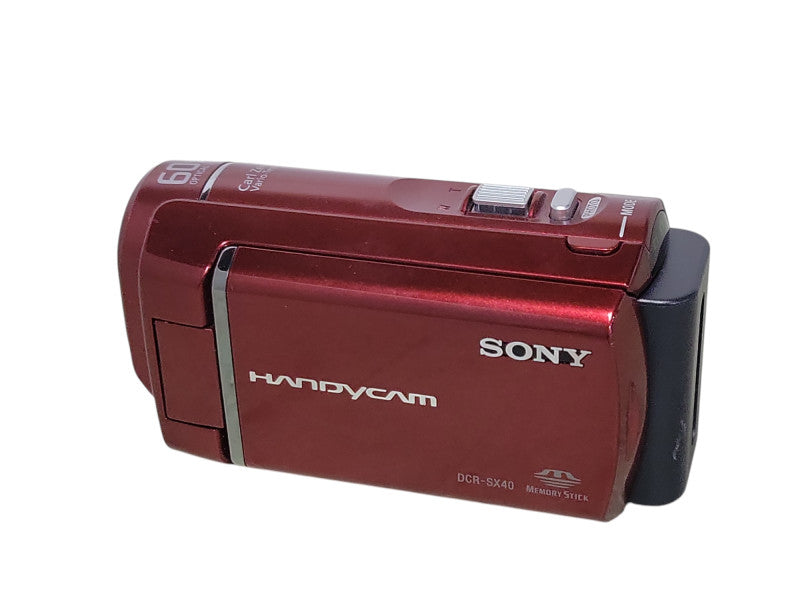 Sony Handycam DCR-SX40 Camcorder 60x optical Zoom, READ _