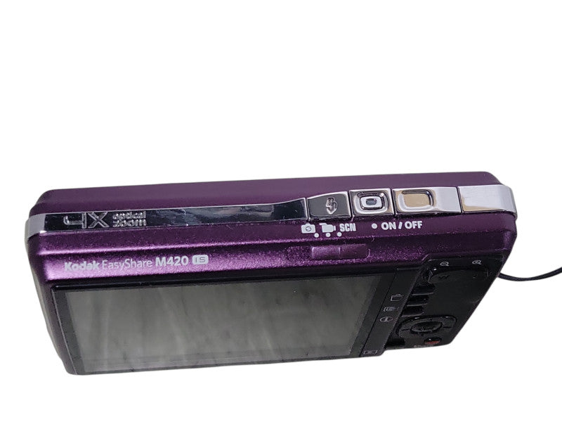 Kodak EasyShare M420 IS Digital 10MP Camera with case, READ _
