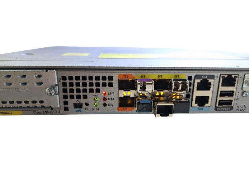 Cisco ASR1001-X V02 | Aggregation Services Router 6x Gigabit SFP w/ 2x PSU